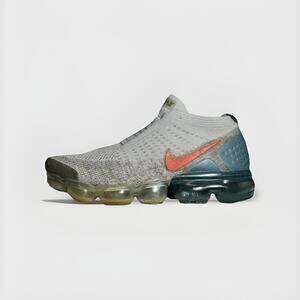 Nike Air VaporMax Flyknit Moc 2 Celestial Teal Orange Women’s Size 7 AQ0996-300